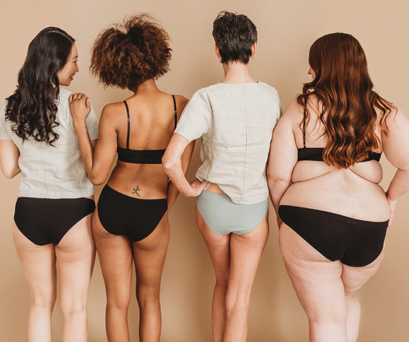 full coverage organic cotton underwear