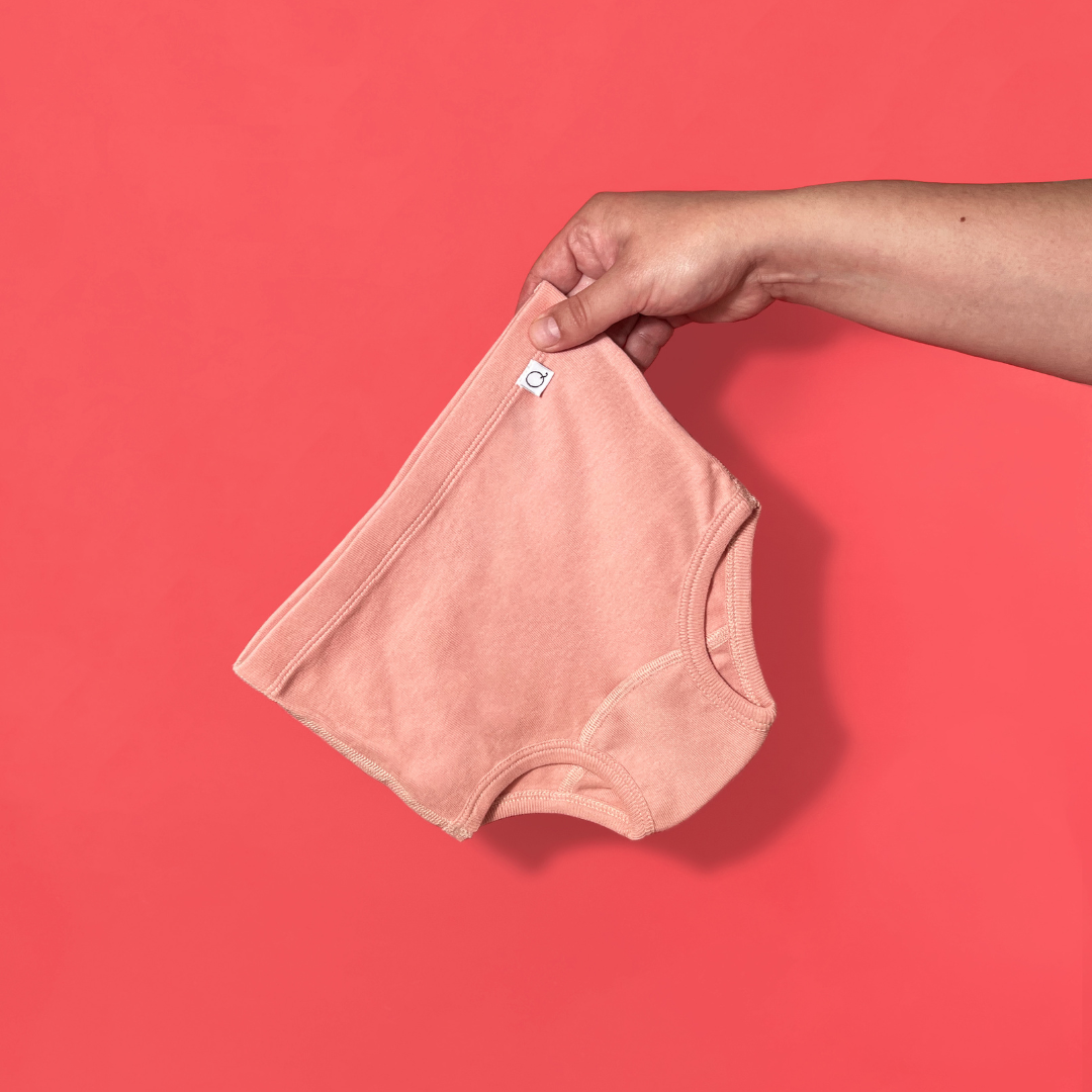 kids ppink natural boxer brief