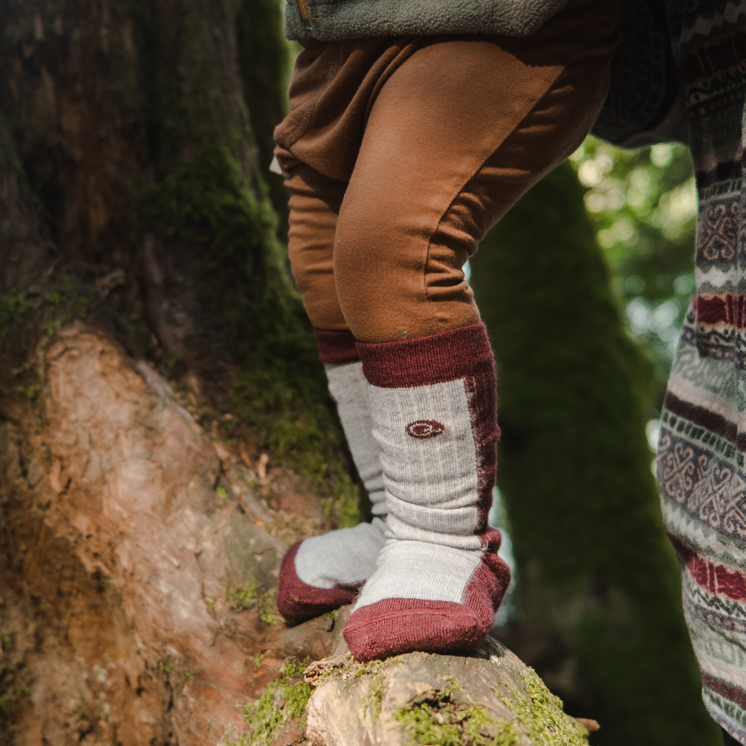 merino wool winter socks for babies