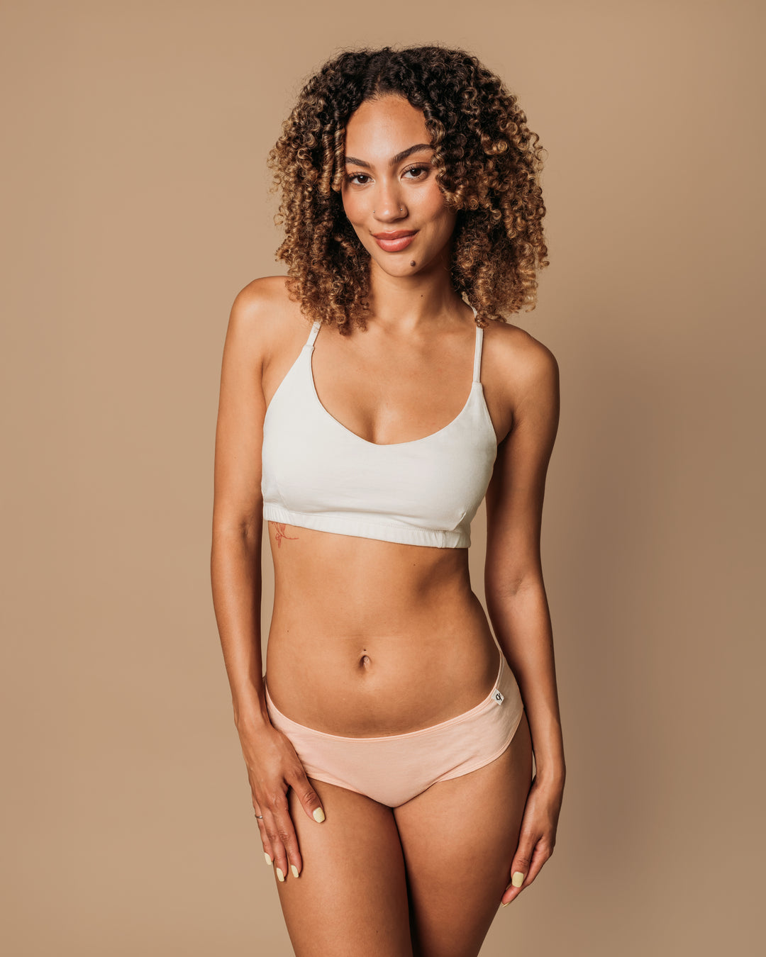 Womens Everyday Bikini - Natural, Plant Dyes - 100% Organic Cotton (2 pack)