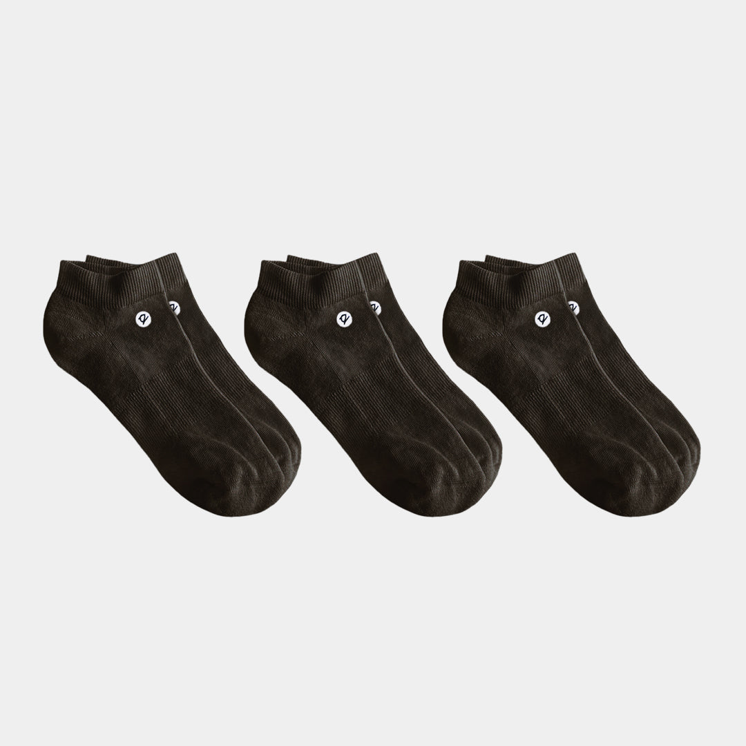Cotton Ankle Pacers (Midweight) - 97% Organic Cotton