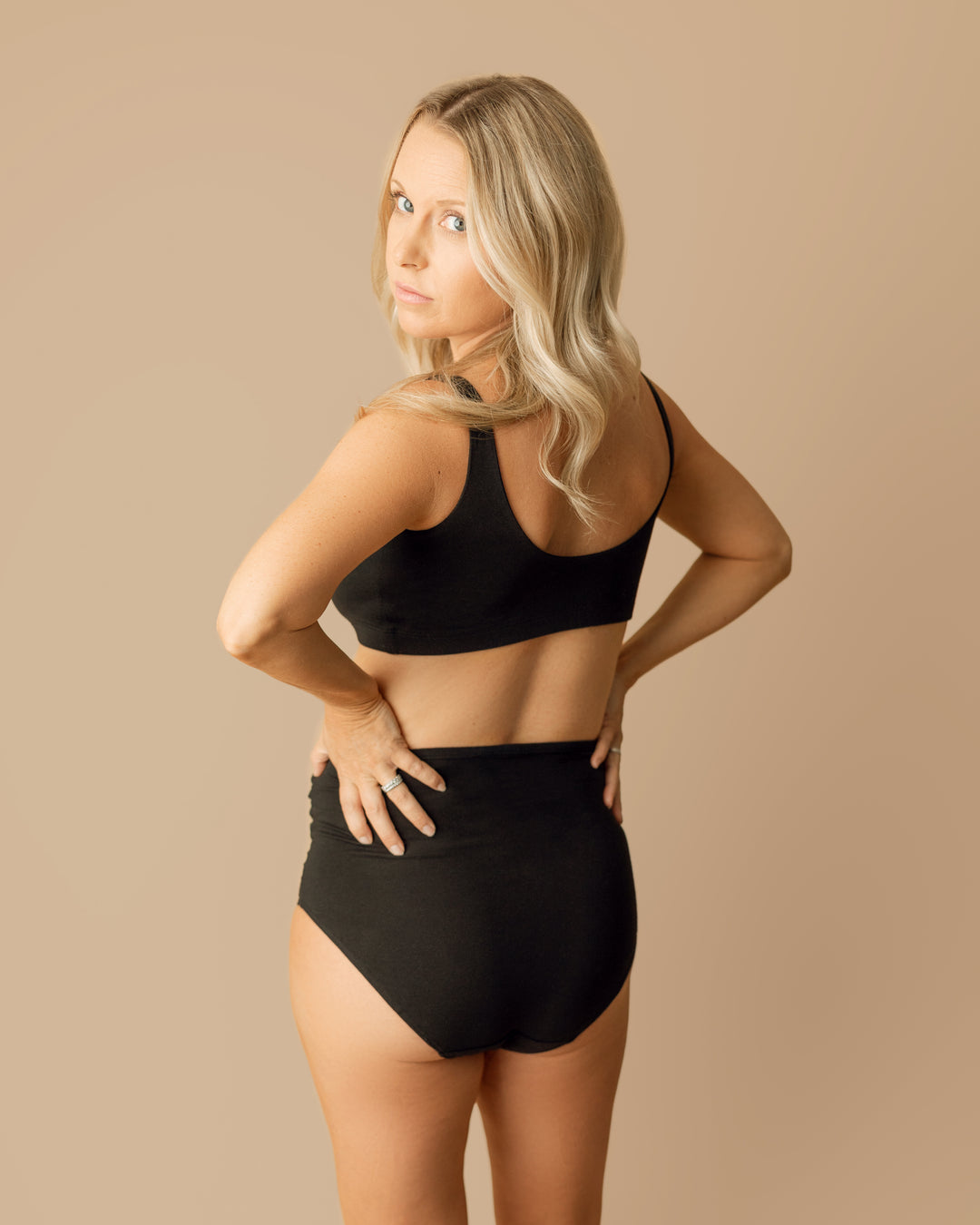 Maternity High Waist Briefs - 95% Organic Cotton