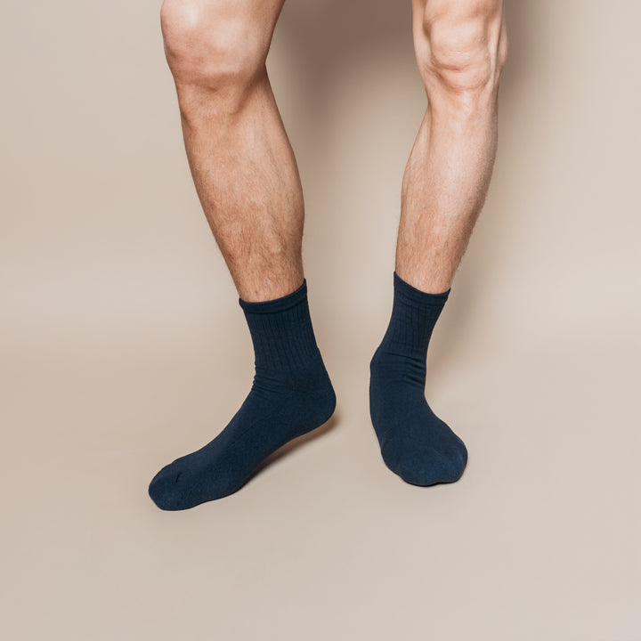 Merino Wool-Cotton Midweight Quarter Pacers