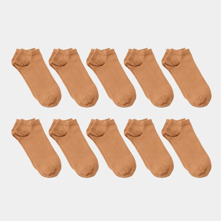 Pure (no dye) Kids' Ankle Socks  - 98% Organic Cotton Q for Quinn™