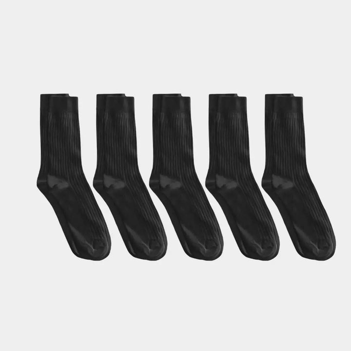 Pure (no dye) Ribbed Sock - 100% Organic Cotton Q for Quinn™