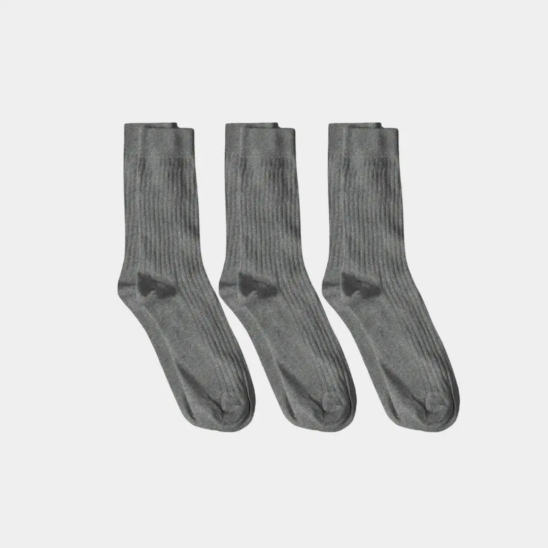 Pure (no dye) Ribbed Sock - 100% Organic Cotton Q for Quinn™