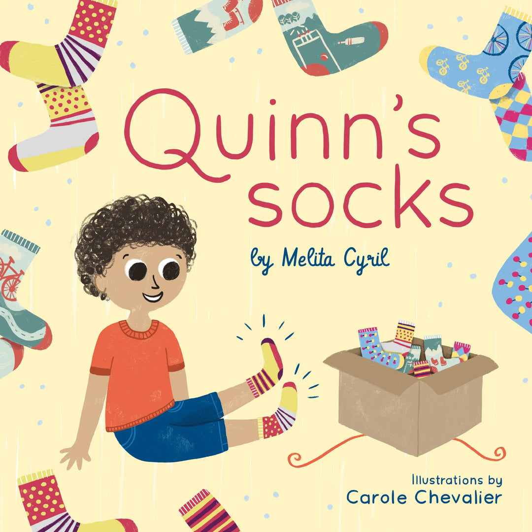 Quinn's Socks - Hardcover | Q for Quinn