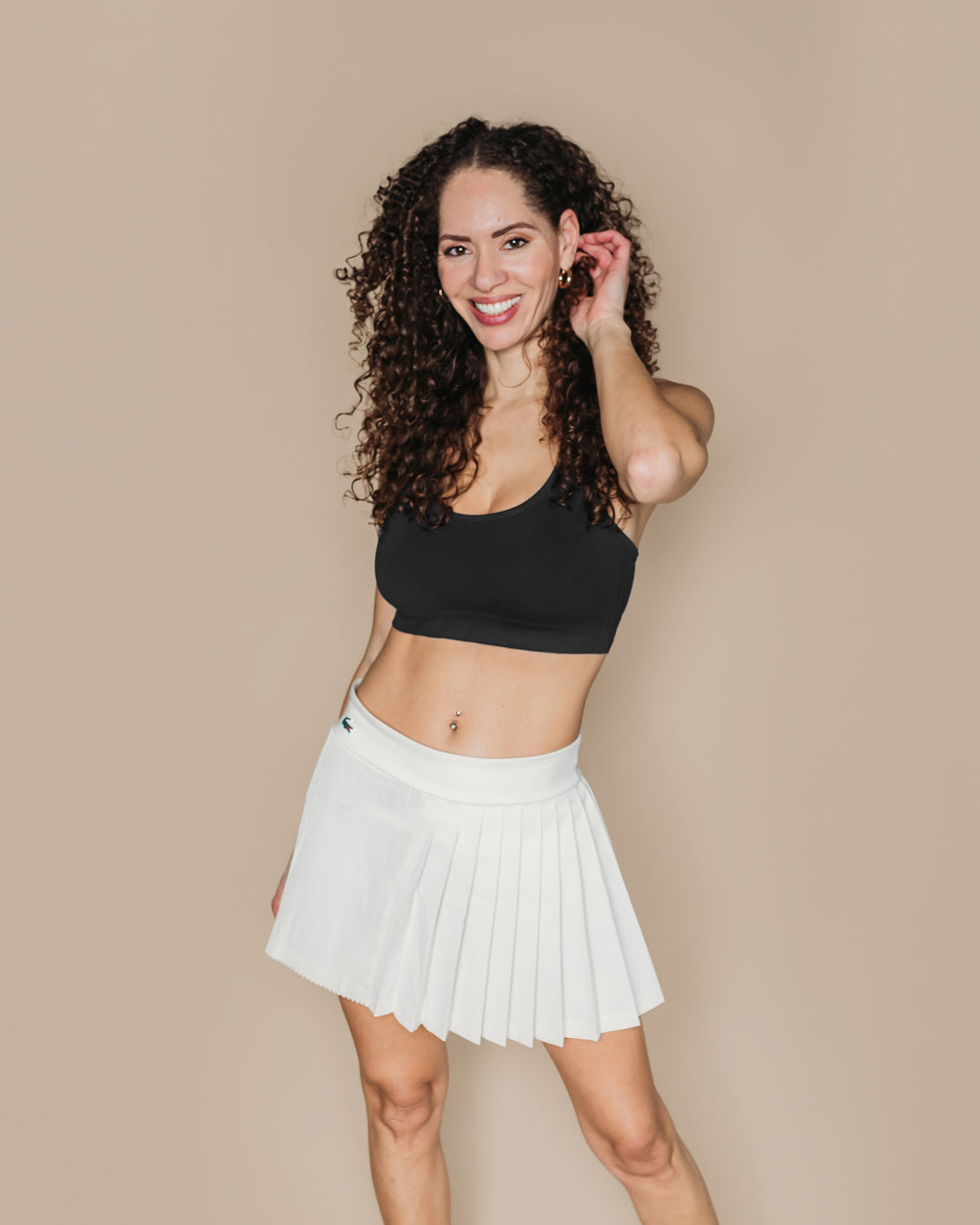 Organic Racerback Sports Bra - 95% Organic Cotton