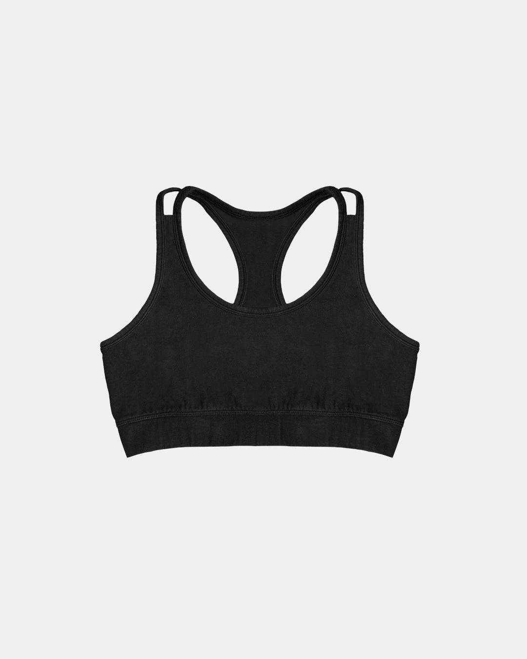 Organic Racerback Sports Bra - 95% Organic Cotton
