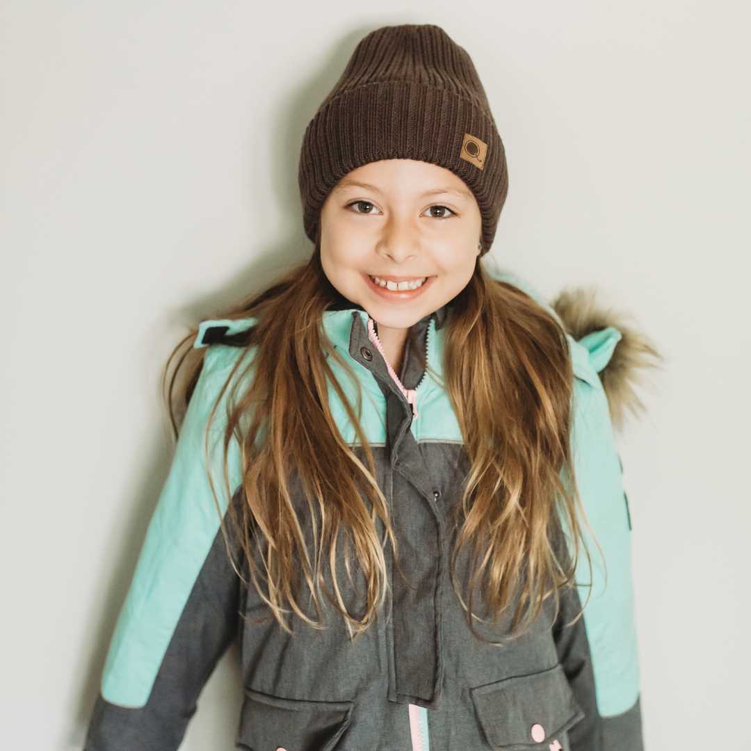 100% Merino Wool Hat Kids Q for Quinn