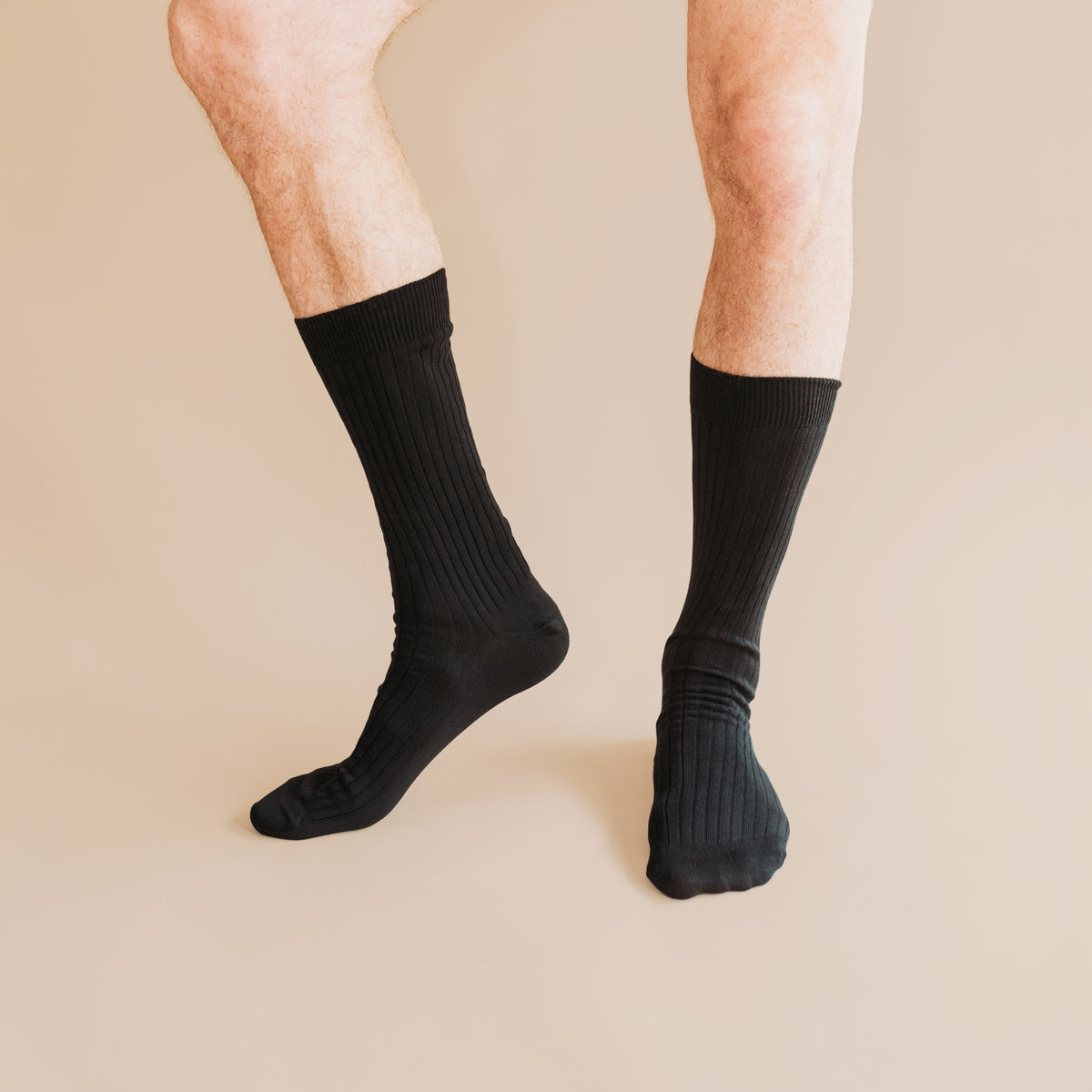 Pure (no dye) Ribbed Sock - 100% Organic Cotton – Q for Quinn™