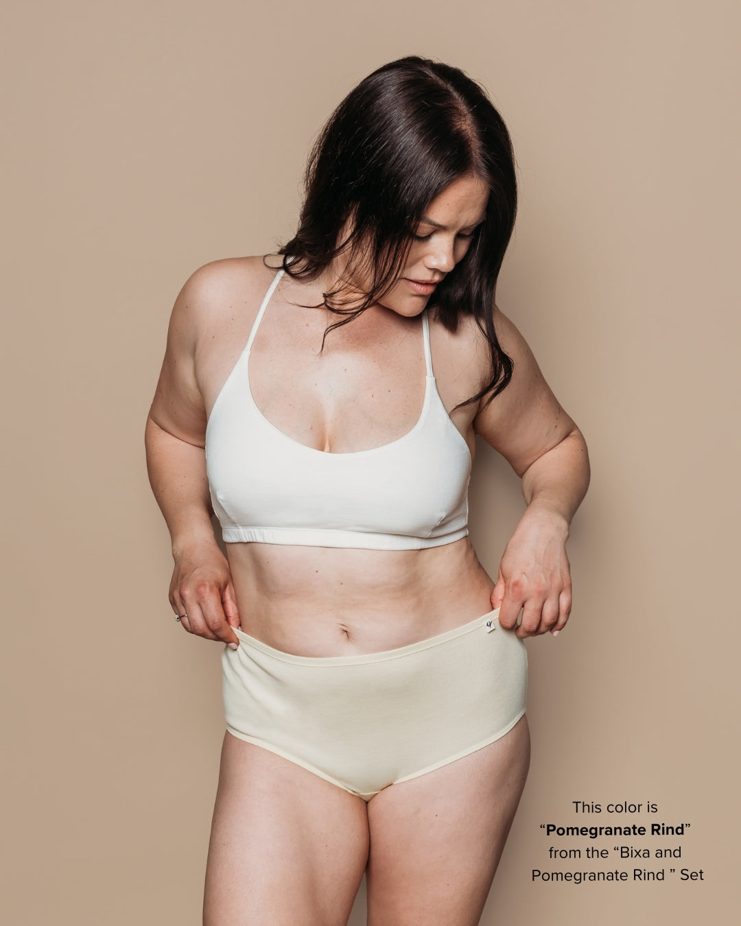 Womens Classic Brief - Natural, Plant Dyes - 100% Organic Cotton (2 pack)