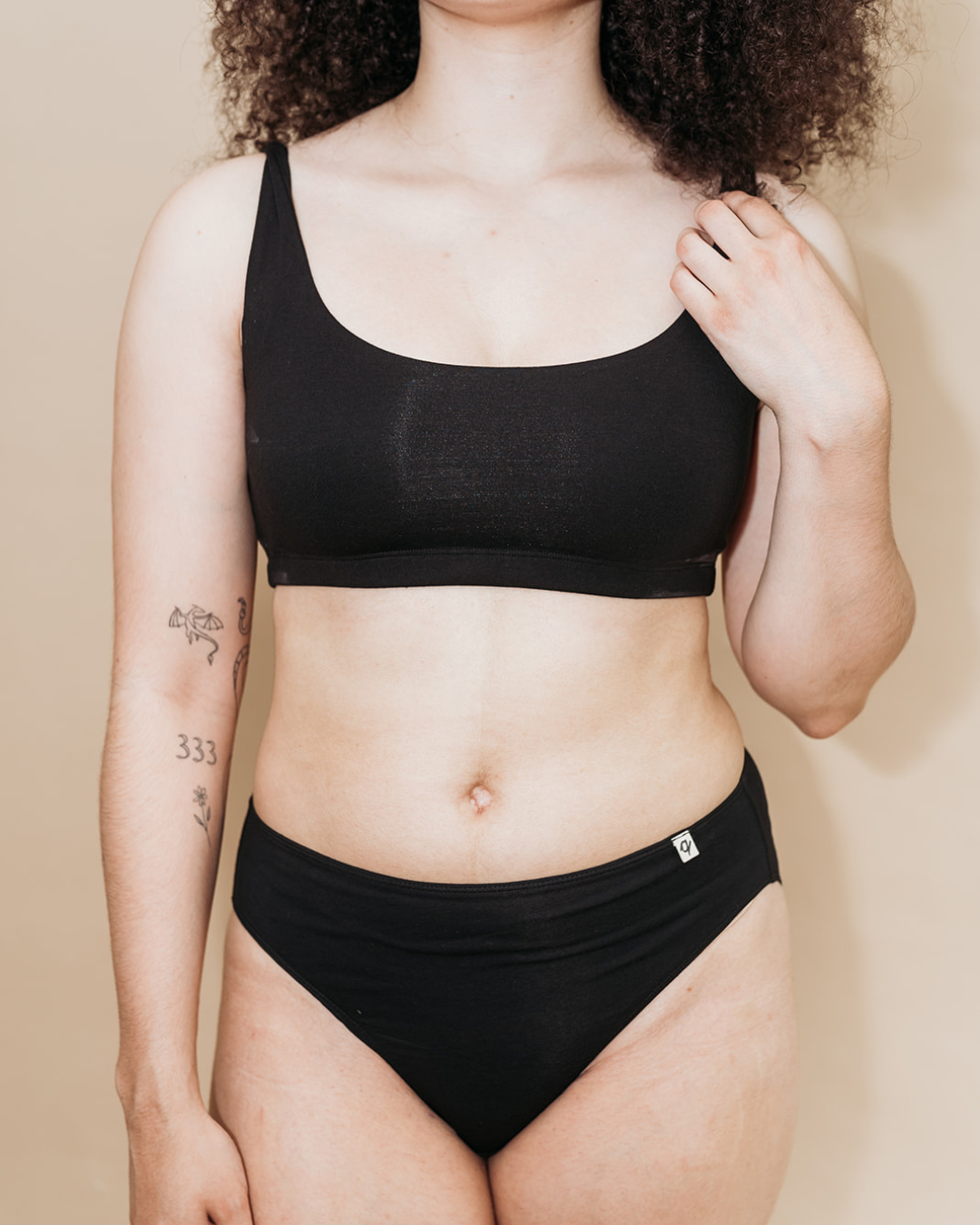 underwear black basics for women