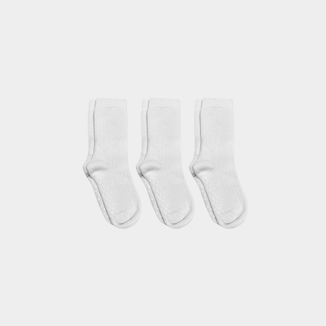 Heavyweight (Thick) Cotton Kids Socks - 98% Organic Cotton