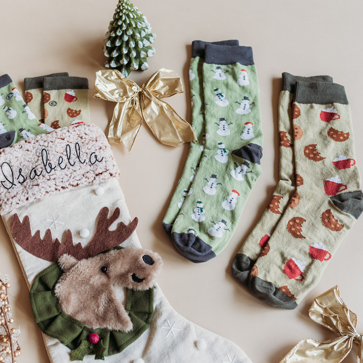 Holiday Adult Socks - 98% Organic Cotton (Limited Collection)