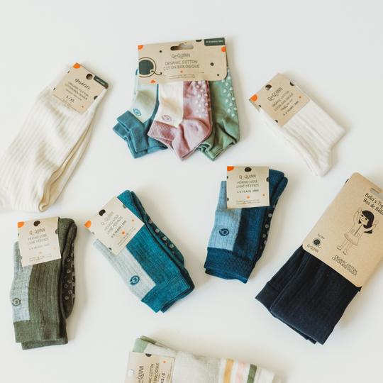 Free Kids Crafts | Sock Printables | Organic Cotton Seamless Socks – Q for Quinn™