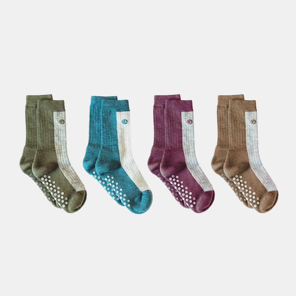 Merino Wool Midweight Cool Tones Socks