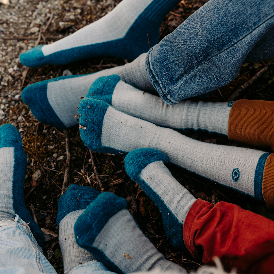kids merino wool socks