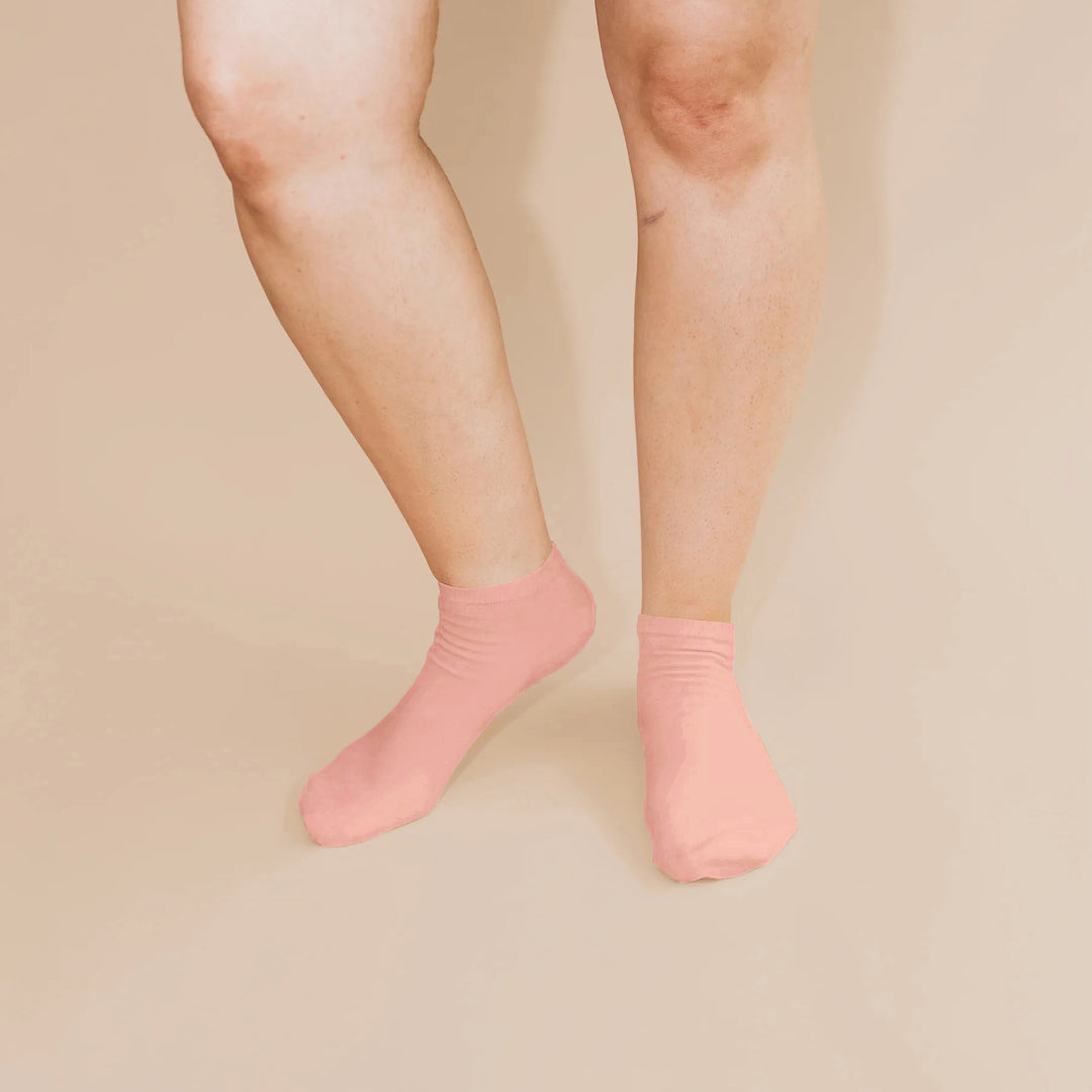 Adult Lightweight Ankle Socks - 98% Organic Cotton (3 pack)