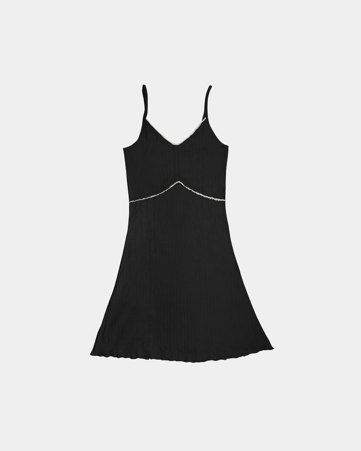 Women's Pointelle Slip Dress - 100% Organic Cotton