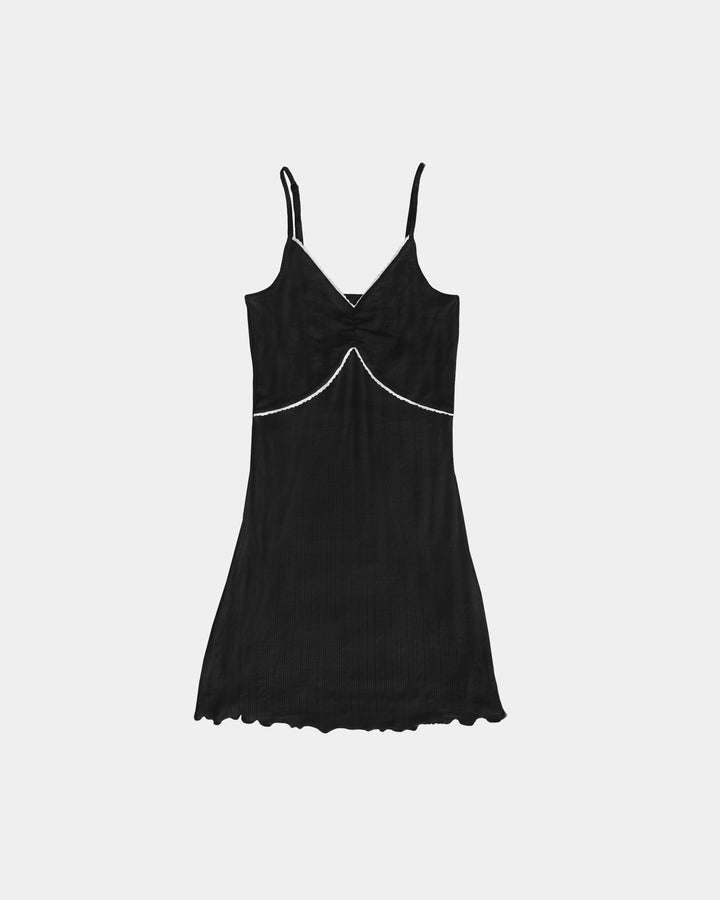 Women's Pointelle Slip Dress - 100% Organic Cotton