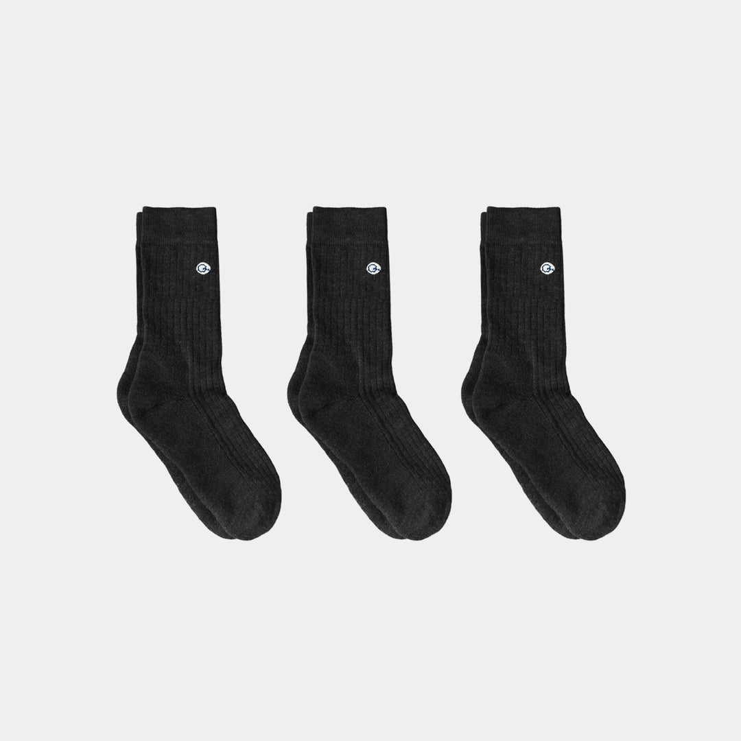 Merino Wool - Cotton Midweight Kids Socks
