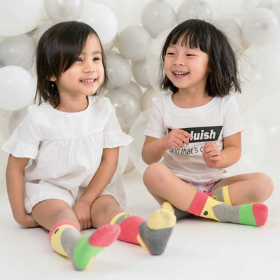 seamless kids socks - organic cotton