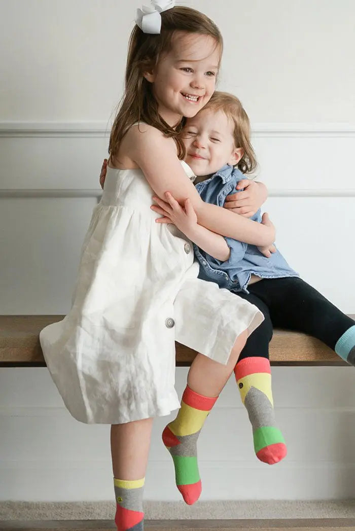 seamless kids socks - organic cotton