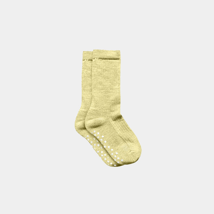 buttercup merino wool kids socks with grips