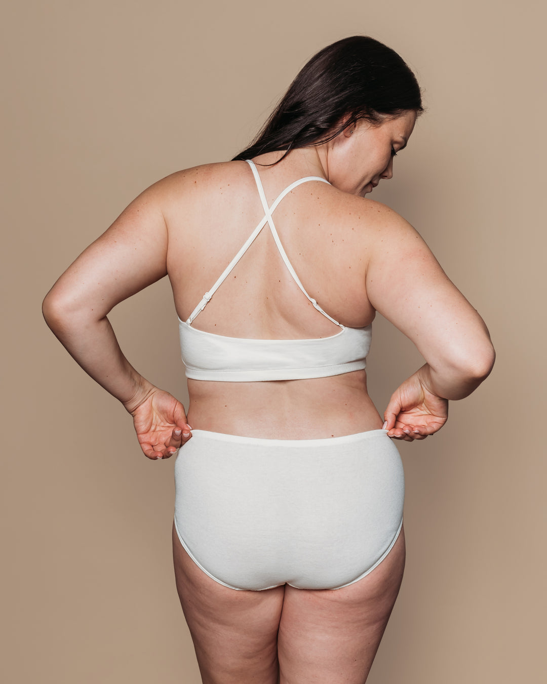 Undyed Womens Classic Brief - 100% Organic Cotton