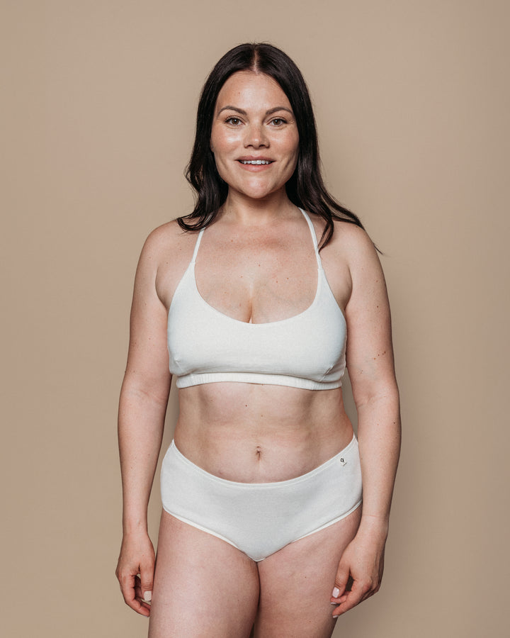 Undyed Womens Classic Brief - 100% Organic Cotton