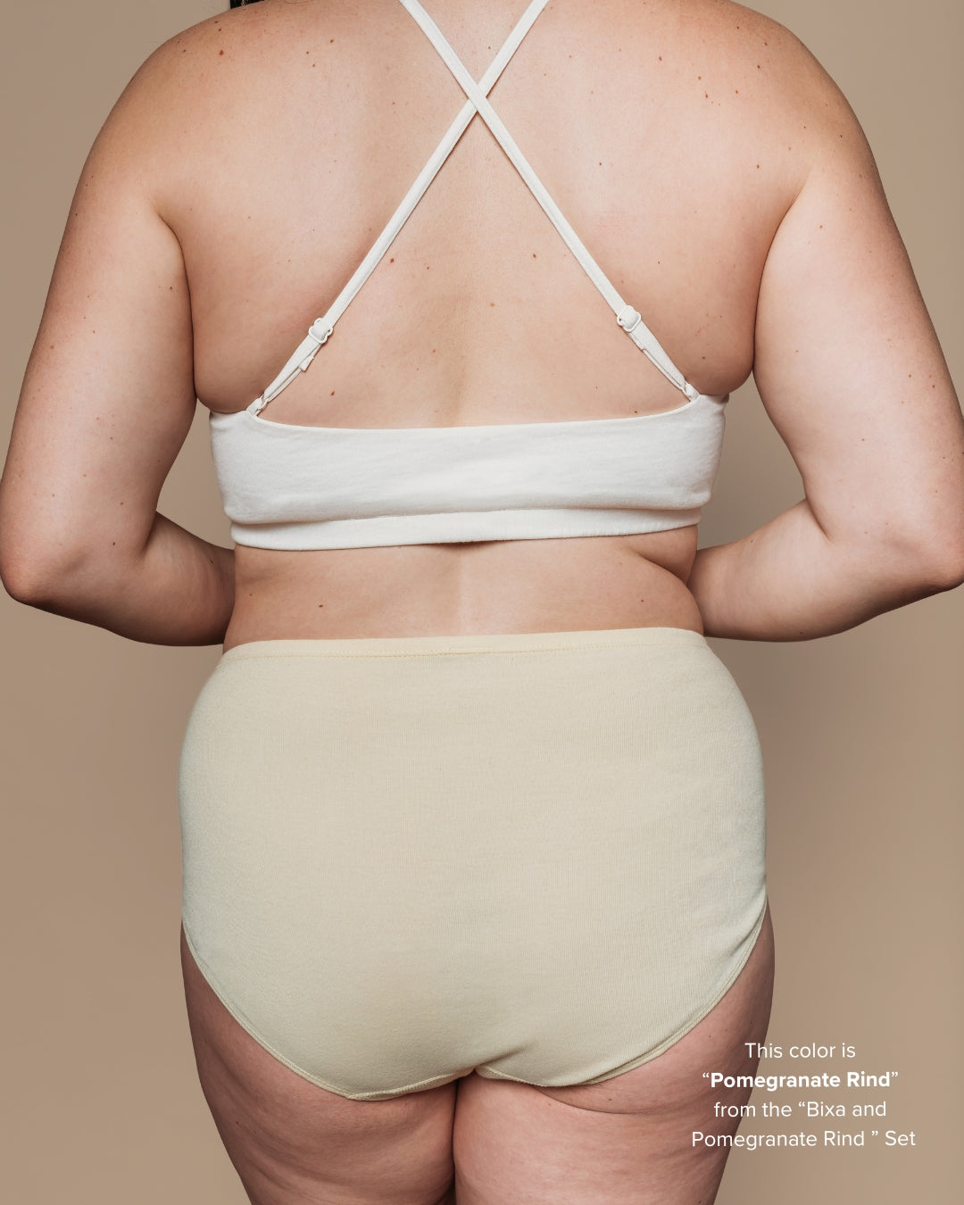 Womens Classic Brief - Natural, Plant Dyes - 100% Organic Cotton (2 pack)