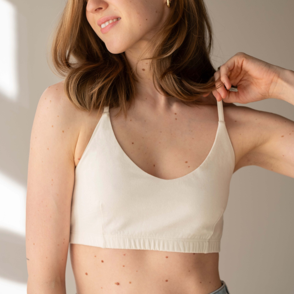 Pure (no dye) Women's Classic Briefs & Bralette Set (2 Pack)