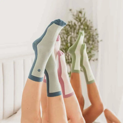 100 cotton socks with patterns