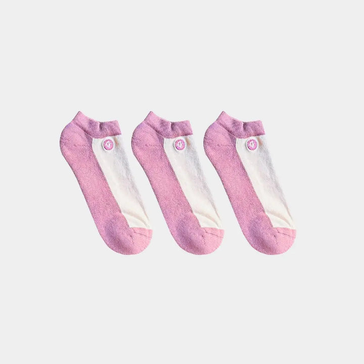 Cool Tones Midweight Ankle Socks - 98% Organic Cotton Q for Quinn