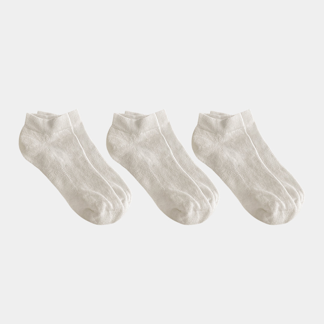 Cotton Ankle Pacers (Midweight) - 97% Organic Cotton
