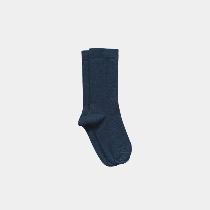 evening sky merino wool socks
