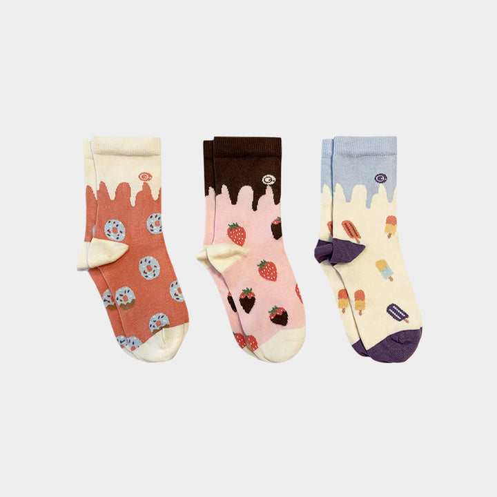3 pack sweet socks
