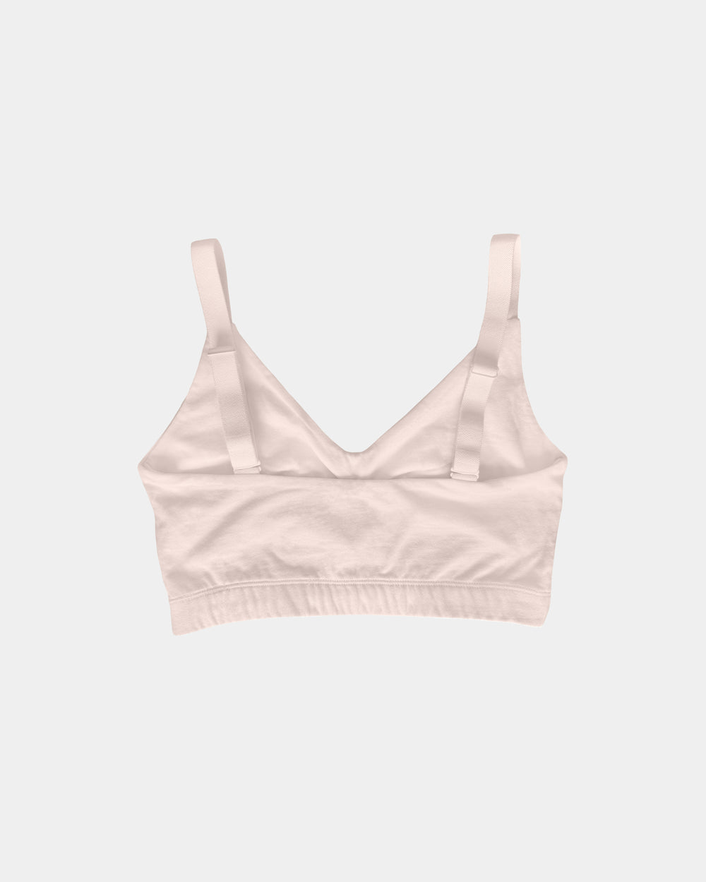 Back of Full Bust Sports Bra Lilac