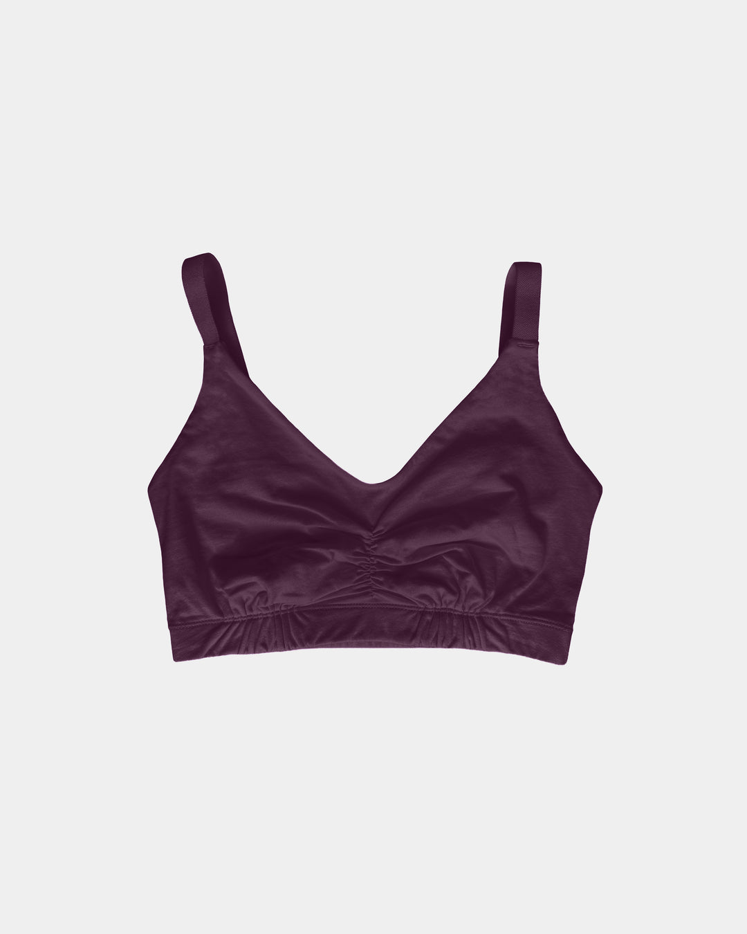 Full Bust Sports Bra Plum