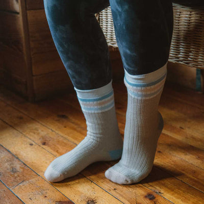 Heavyweight Terry Cotton Adult Socks Q for Quinn