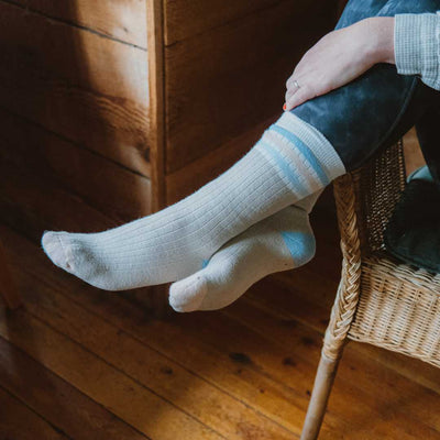 Heavyweight Terry Cotton Adult Socks Q for Quinn