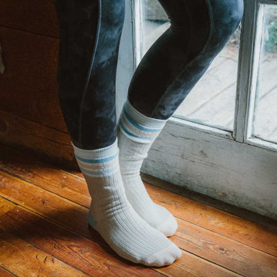 Heavyweight Terry Cotton Adult Socks Q for Quinn