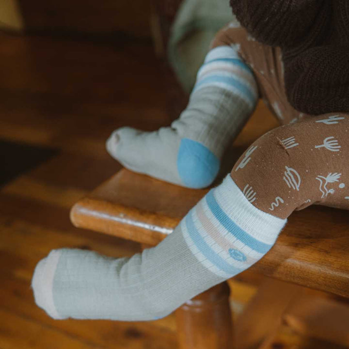 Heavyweight Terry Cotton Kids Socks Q for Quinn