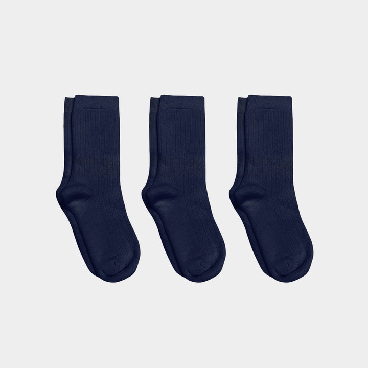 Heavyweight (Thick) Cotton Kids Socks - 98% Organic Cotton