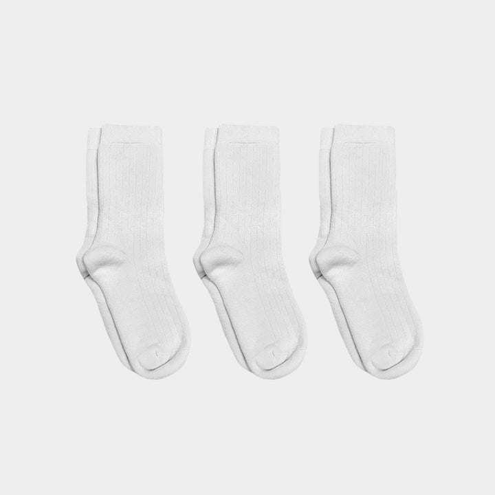 Heavyweight (Thick) Cotton Kids Socks - 98% Organic Cotton