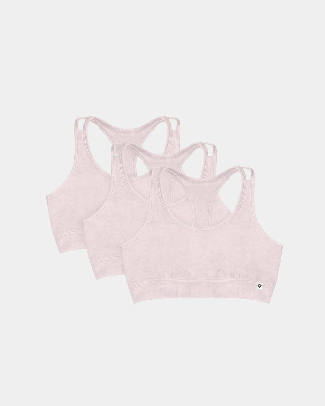 Organic Racerback Sports Bra - Natural, Plant Dyes - 95% Organic Cotton