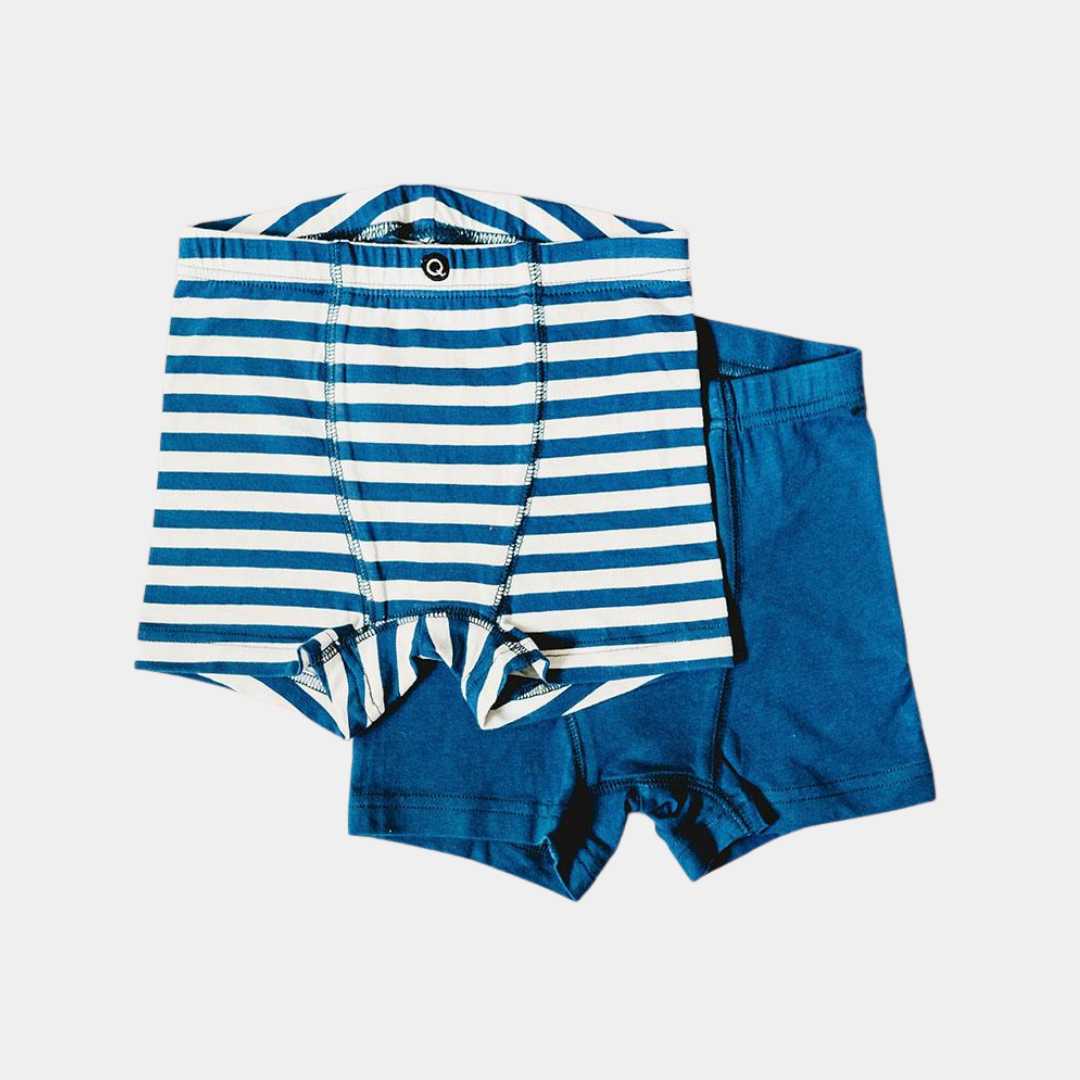 boys boxer briefs sailor stripes 2 pack organic cotton