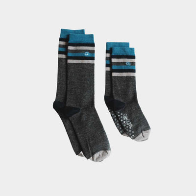 Merino-Tencel Lightweight Matching Family Socks (2-pack)