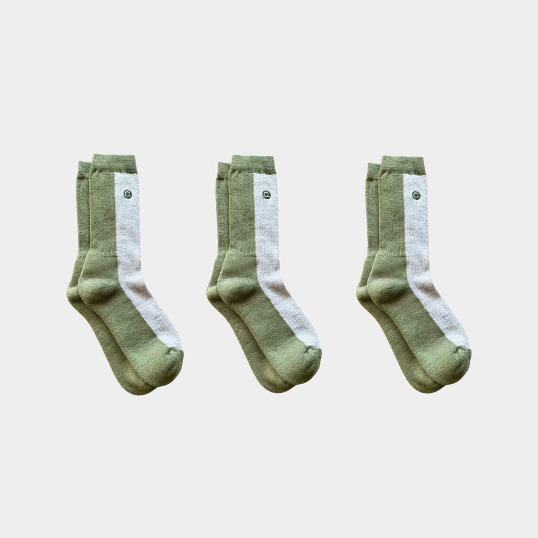 Merino Wool Mid-weight Adult Socks Q for Quinn